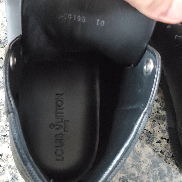 authentic LOUIS VUITTON Mens Calfskin Damier Graph - Picture 6 of 11